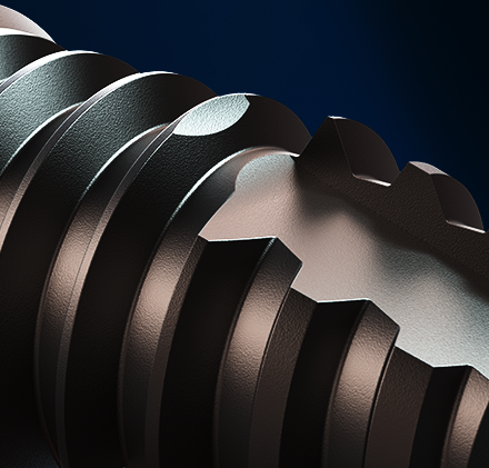 Hybrid macrogeometry, cylindrical body and conical apex