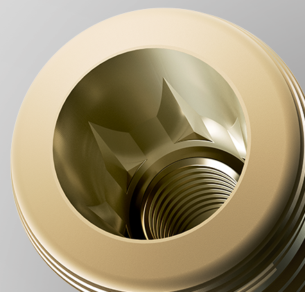 Angulación interna de 16º