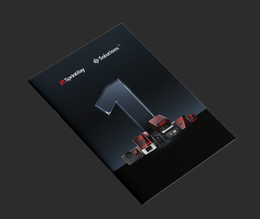 Baixe o catálogo da SprintRay