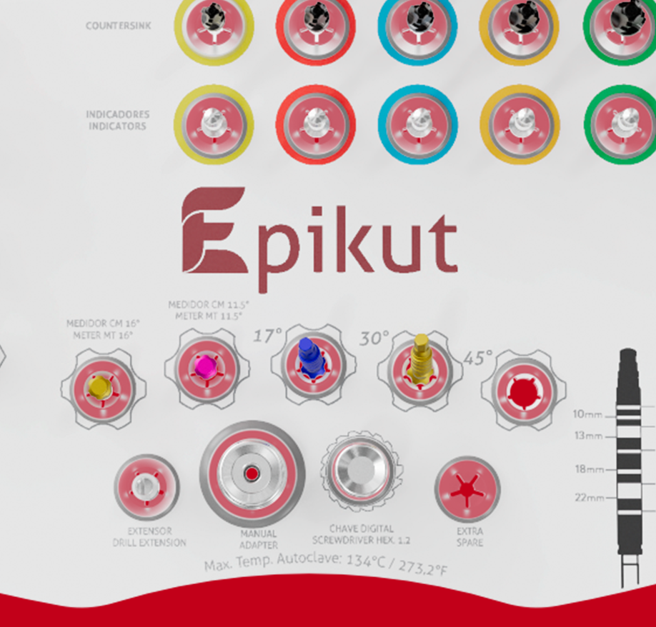 Indicadores de direção inclusos no kit