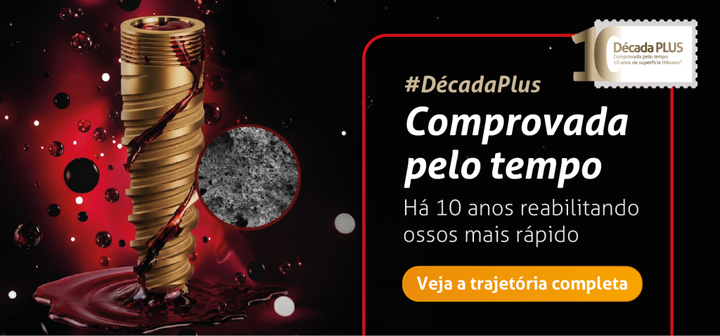 Comprovada pelo tempo
Há 10 anos reabilitando ossos mais rápido