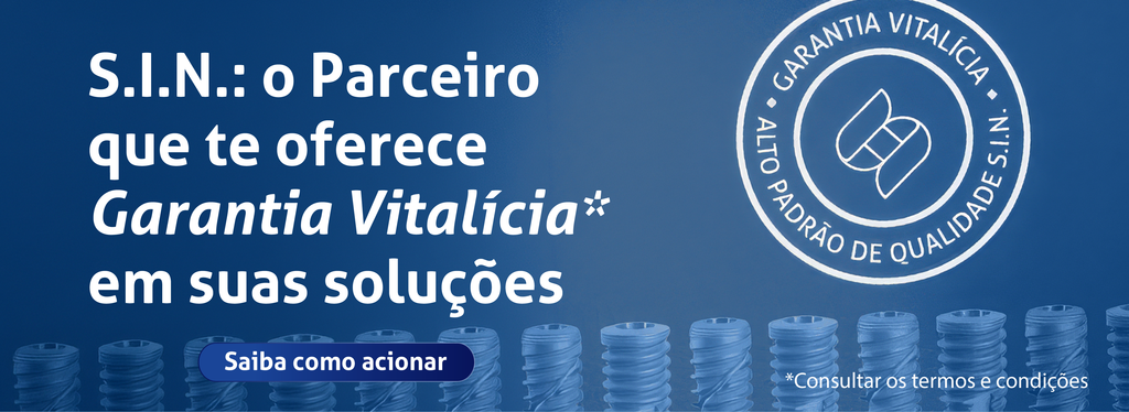 S.I.N.: o Parceiro que te oferece Garantia Vitalícia* em suas soluções
CTA: Saiba como acionar
*Consultar os termos e condições