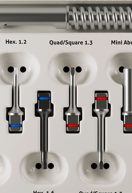 Disassemble torque wrench with torque markings 