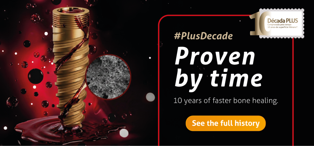#PlusDecade Proven by time
10 years of faster bone healing.
